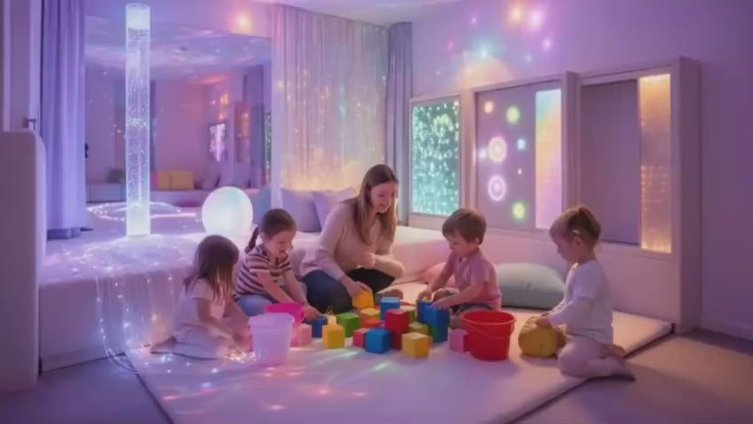 Cargar video: SALAS SNOEZELEN